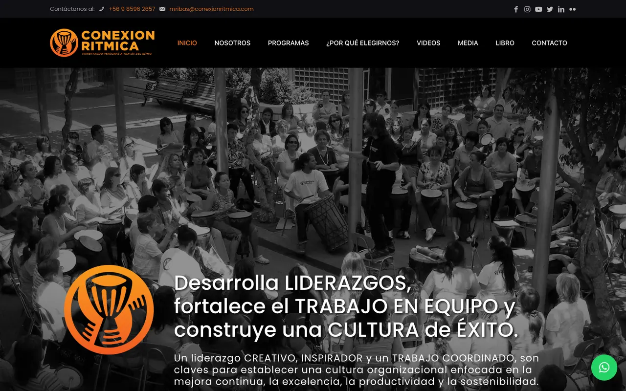Portada de conexionritmica.com