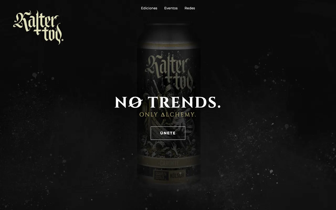 Portada de kaltertod.cl